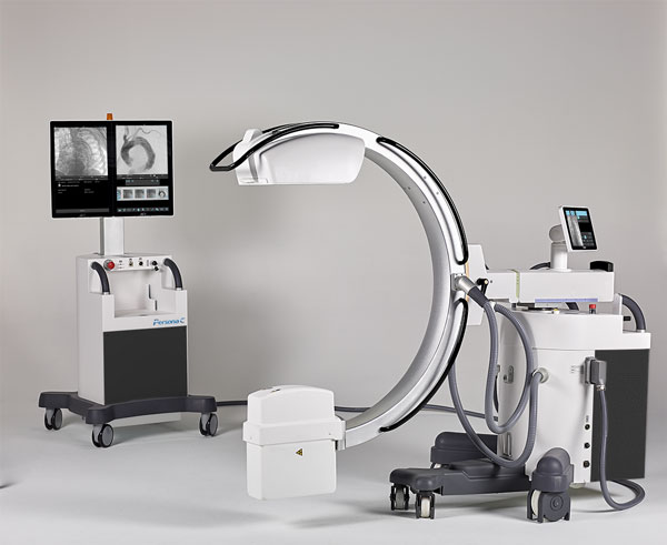Mobile Fluoroscopy System with C-Arm 