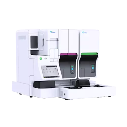 Fully automated hematology workstation including smear workflow