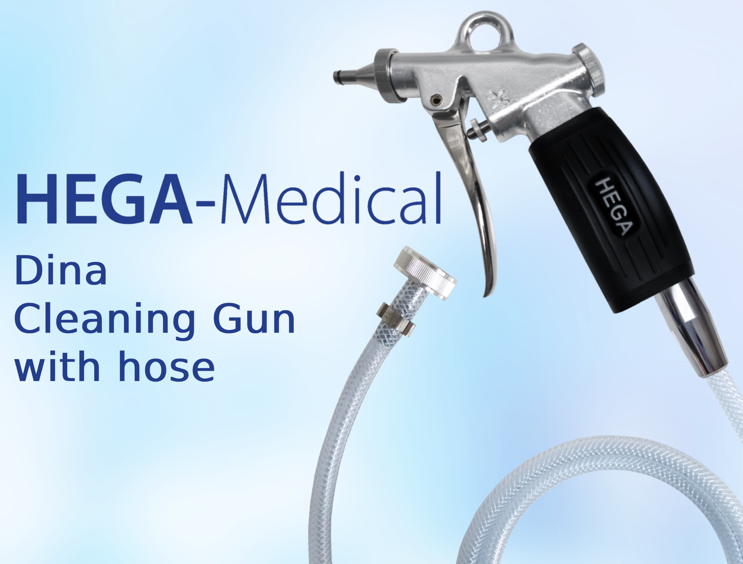 Dina Cleaning Gun incl. hose / for medical instrument reprocessing