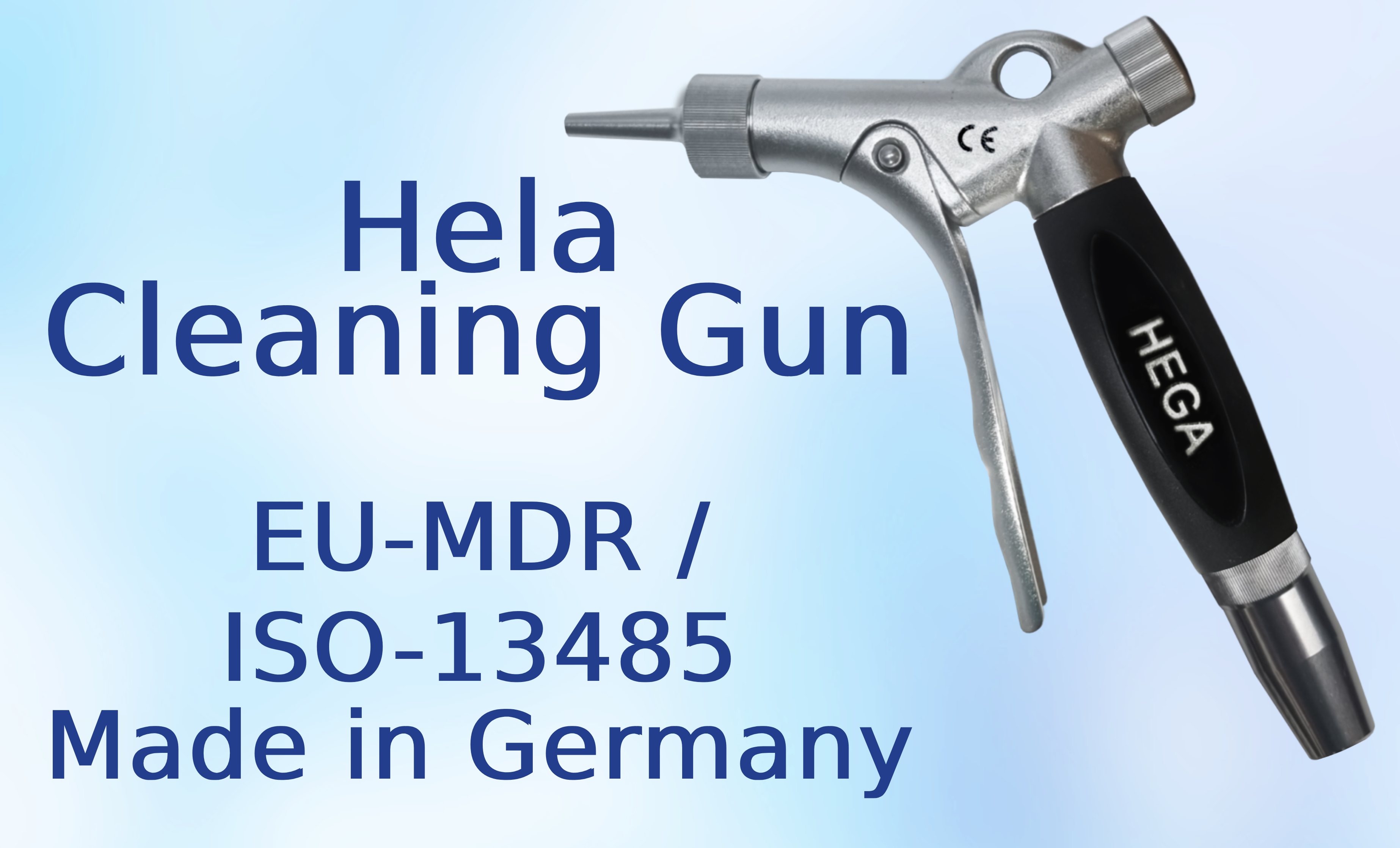 Hela Stainless Steel Cleaning Gun for CSSD