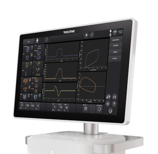 High-end mechanical ventilator