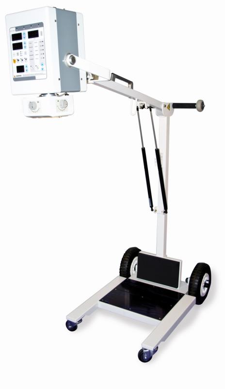 Mobile stand for portable X-ray unit up to 25 kg