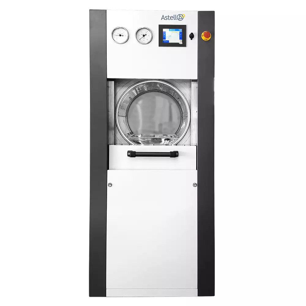120 - 344 Litre Sliding Door Circular Chamber Autoclave