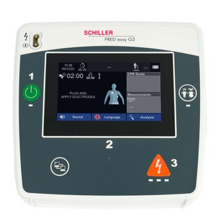 Compact AED Defibrillator