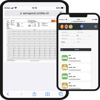 Review ECGs anytime, anywhere